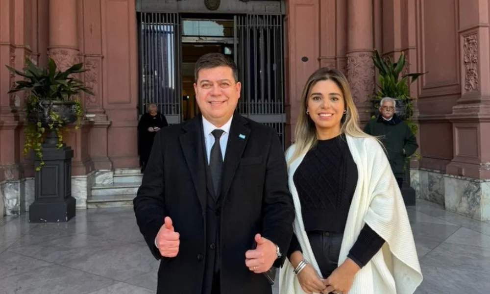 Cesar Treffinger y Maira Frías 