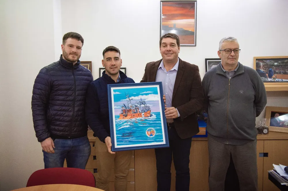 El intendente Biss se reunió con referentes de CAME Joven