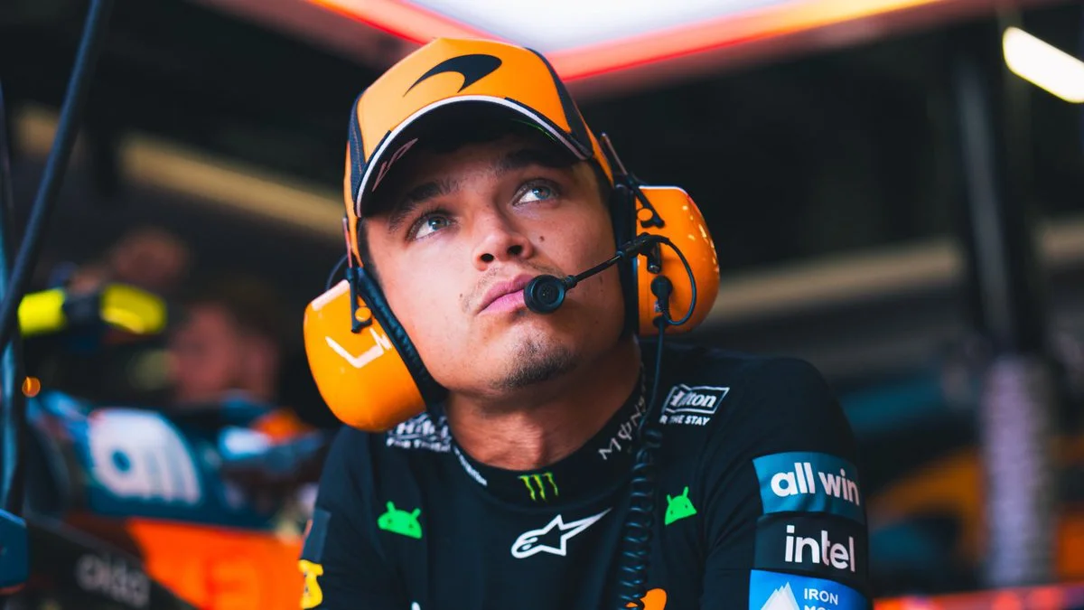 Lando Norris. Foto X @McLarenF1