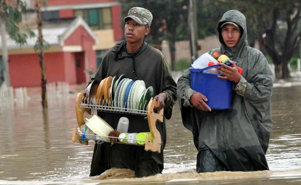 Inundaciones en Bolivia