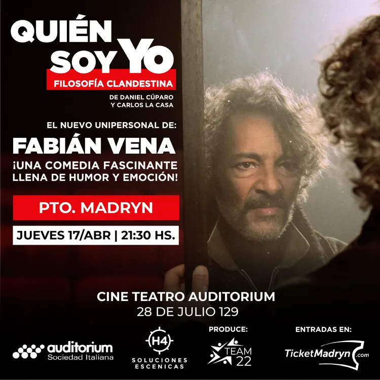 Fabián Vena presenta 'Quién soy yo'