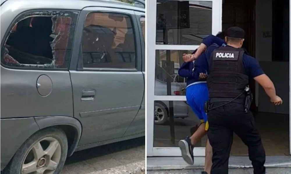 Detenido en Comodoro por dañar un vehículo