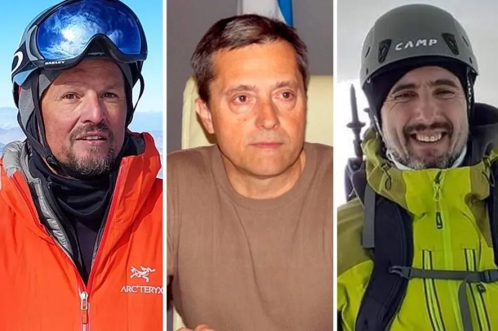 Tres andinistas buscados intensamente en la cordillera chilena-
