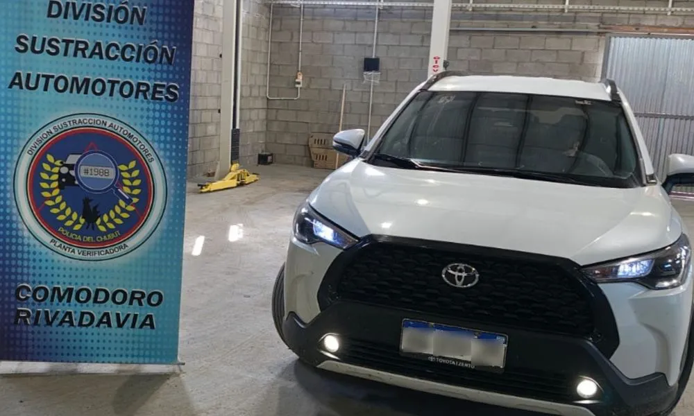 Detectaron un vehículo mellizo en Comodoro