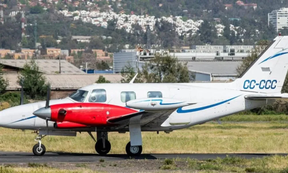 Avioneta siniestrada