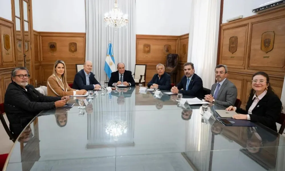 Reunión en Casa Rosada