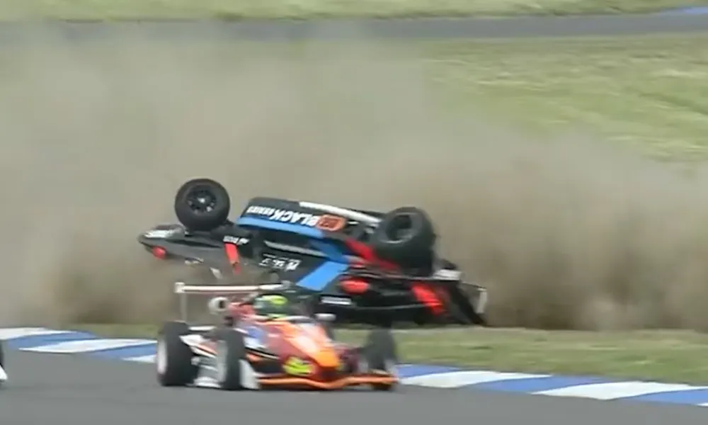 Accidente de Gianfranco Barbara