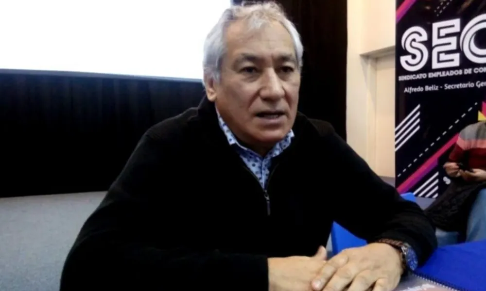 Alfredo Béliz, secretario general del Sindicato de Empleados de Comercio