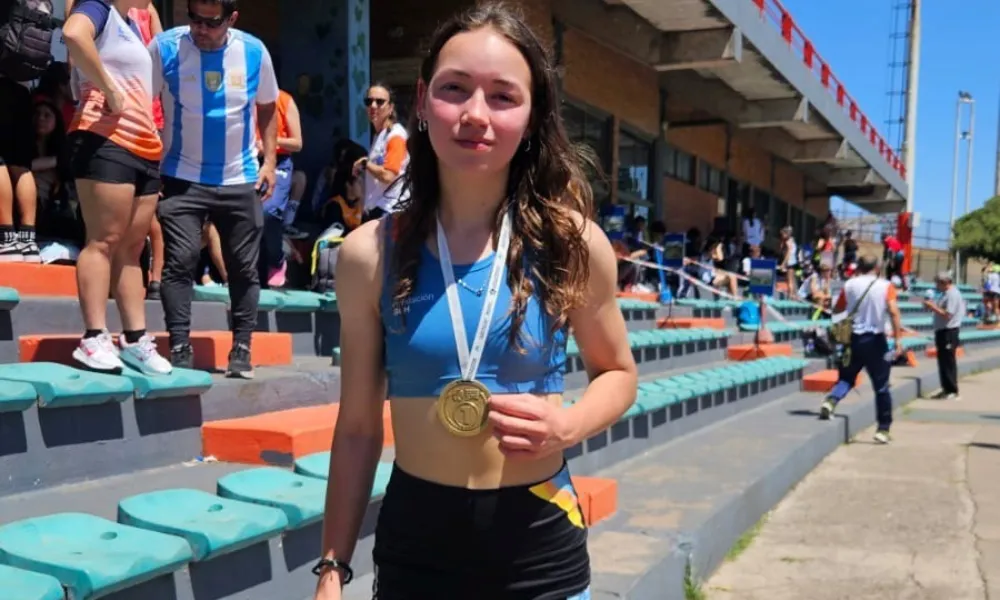 Olivia Conesa medalla de oro