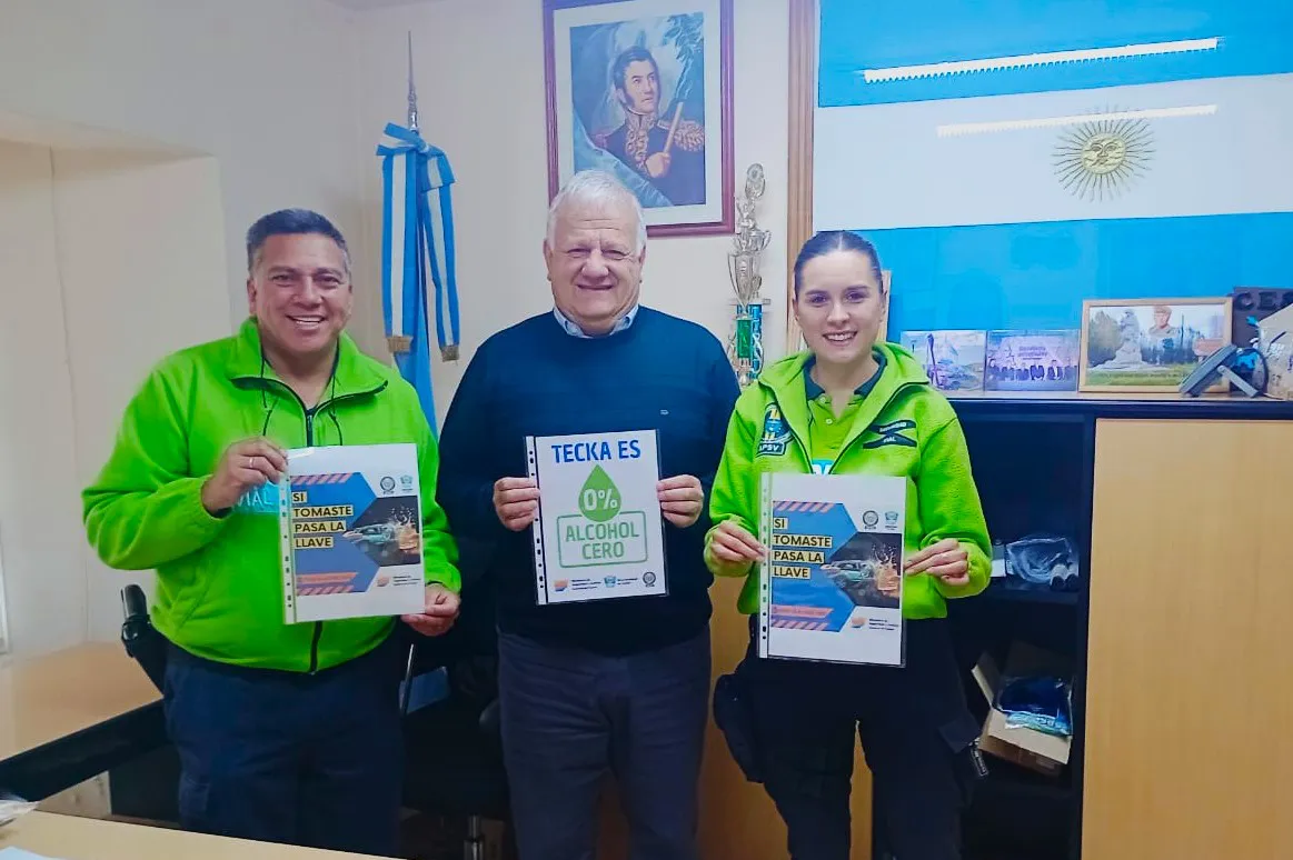 Tecka adhirieron a la Ley Alcohol Cero al volante