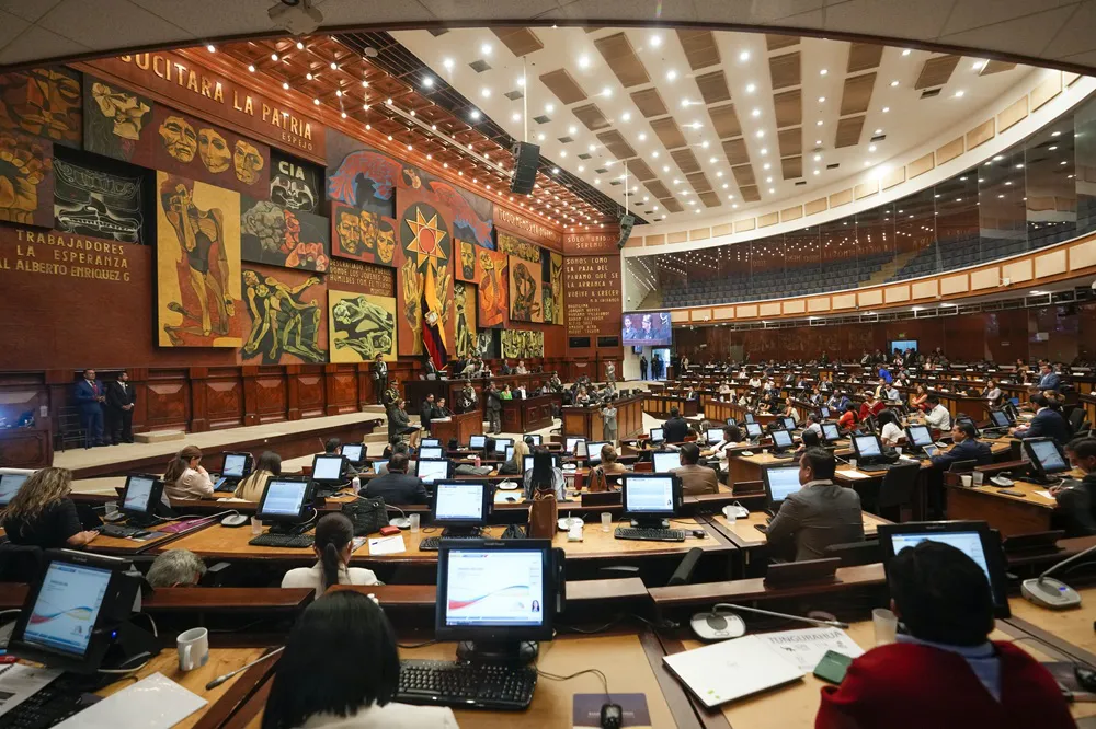 Parlamento de Ecuador (Foto: AP Foto/Dolores Ochoa)