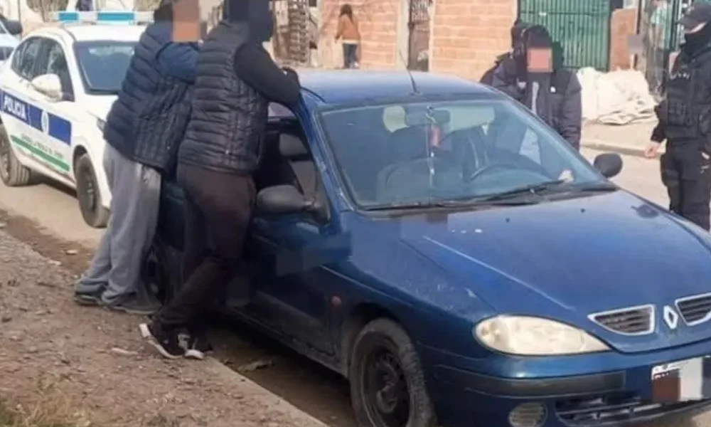 Renault Megane secuestrado
