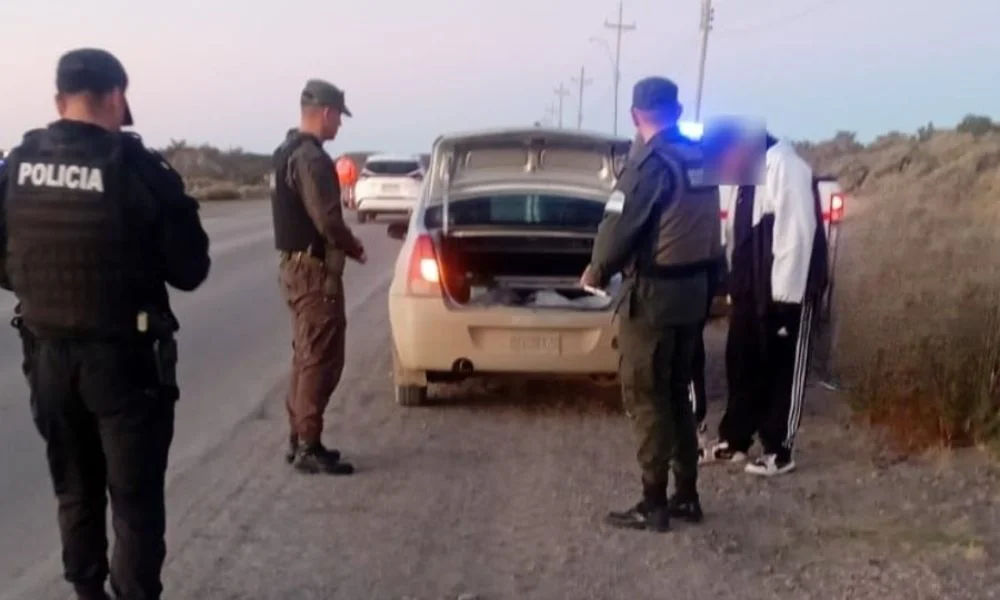 Secuestran marihuana en un control en Caleta Córdova