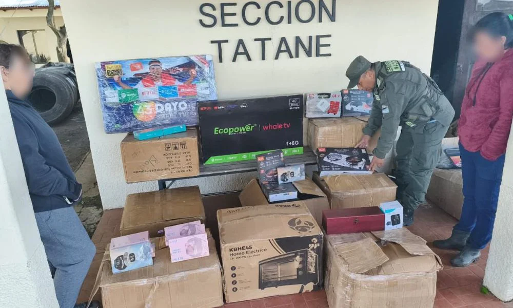 Secuestran mercadería de contrabando en Formosa