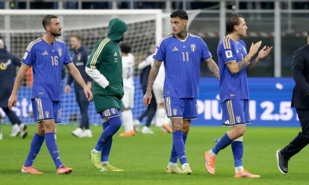 Italia manejó el trámite por momentos, pero le costó encontrar fluidez en la primera mitad.