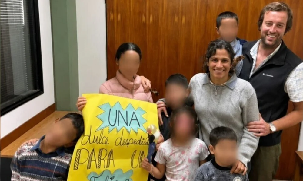 Adopción de seis hermanos