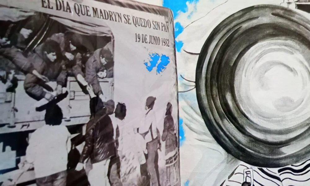 El día que Madryn se quedó sin pan placa