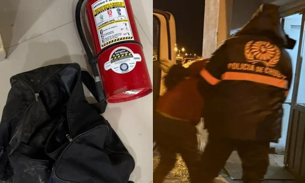 Intentó forzar la puerta de entrada a las oficinas de un cementerio en Comodoro