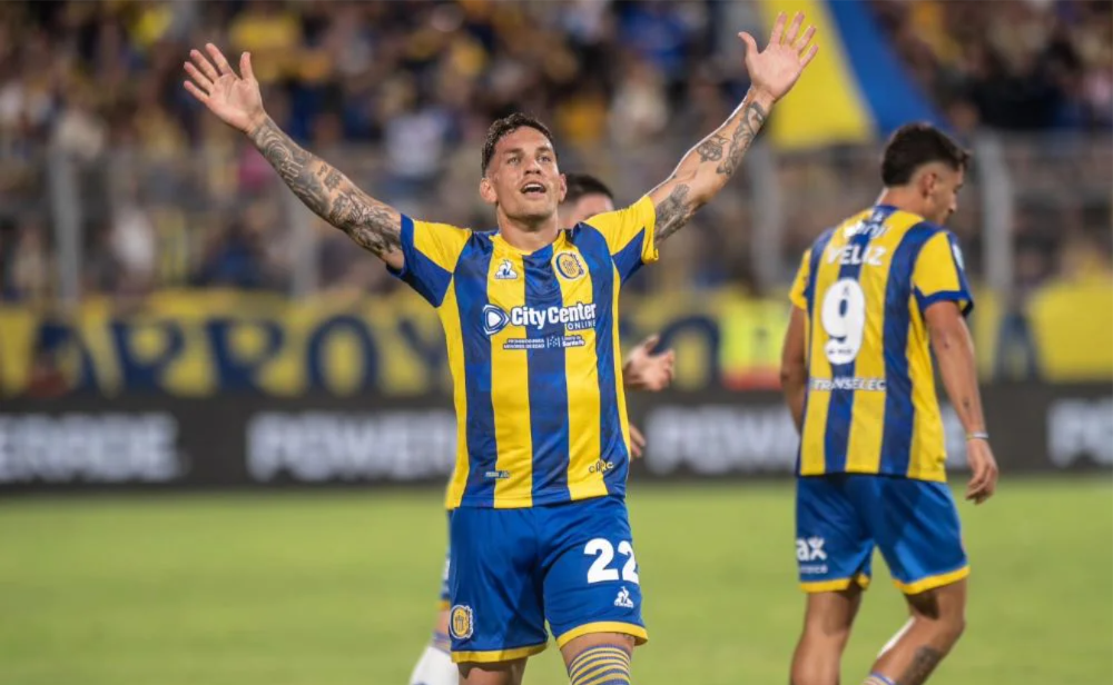 El Canalla venció 2-0 a Barracas con goles de Copetti y del propio Fideo.