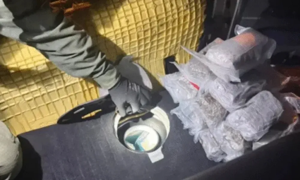 marihuana en tanques de combutible