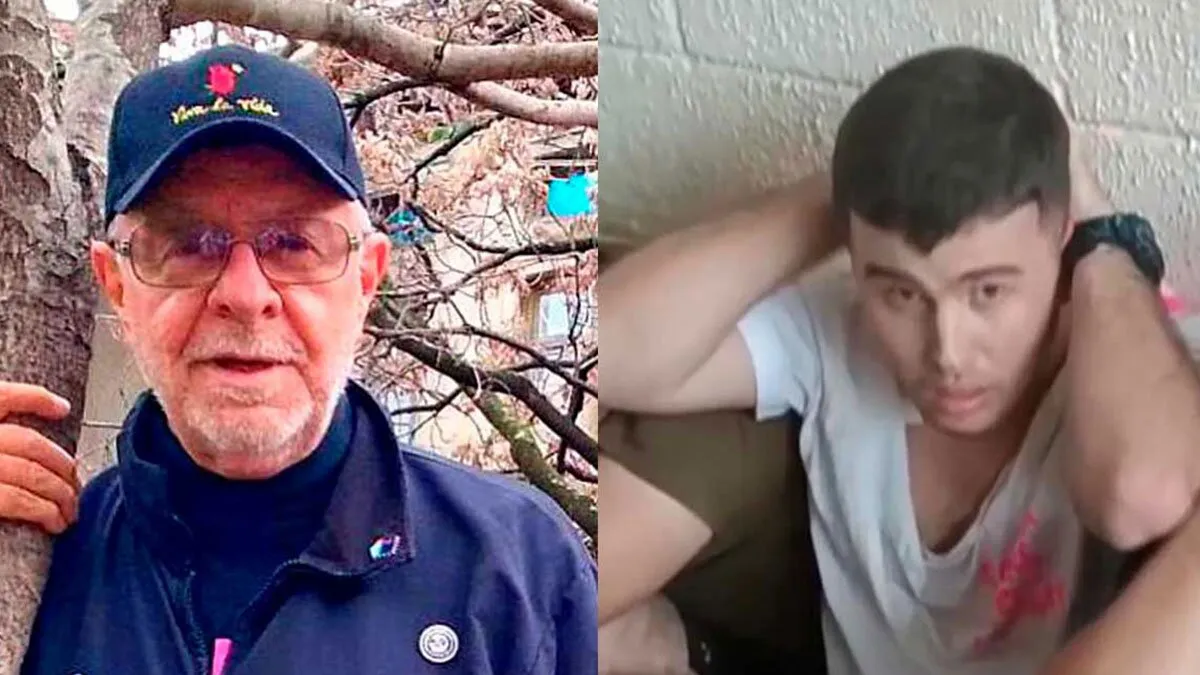 Leon Gieco y su sobrino nieto Ron Sherman
