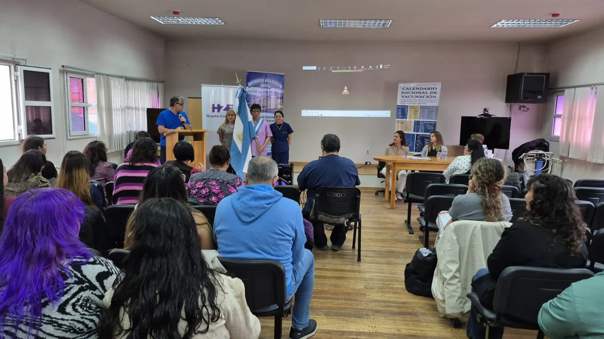Jornada de enfermería en Esquel