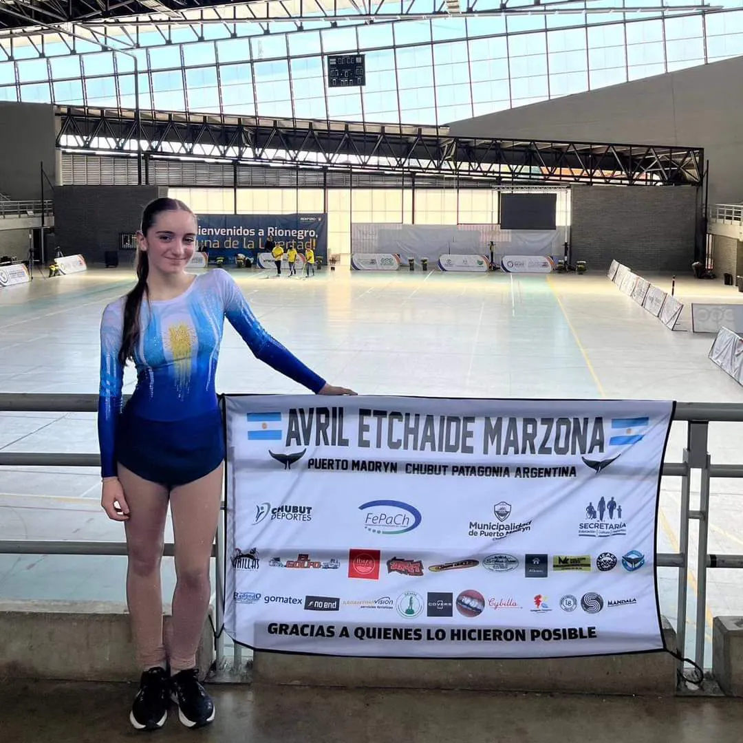 UNA MADRYNENSE BRILLÓ EN EL PANAMERICANO DE PATÍN EN COLOMBIA