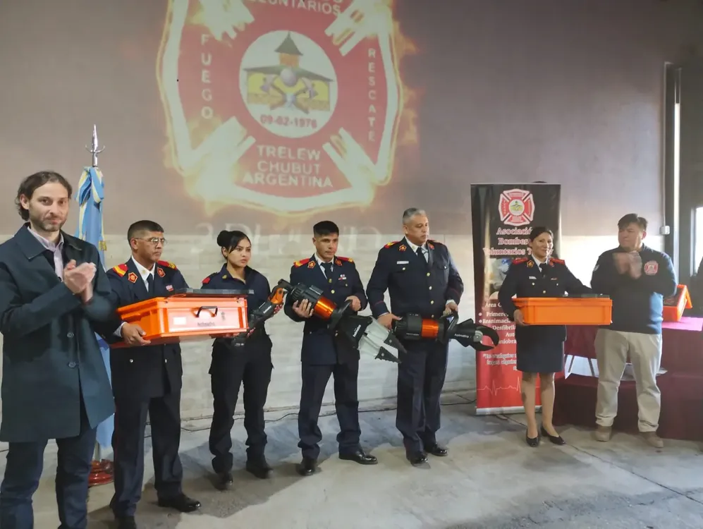 Acto día del bombero voluntario