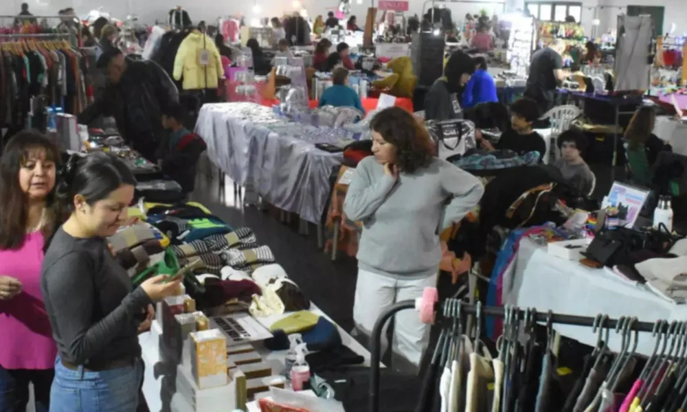 Feria de emprendedores en Trelew