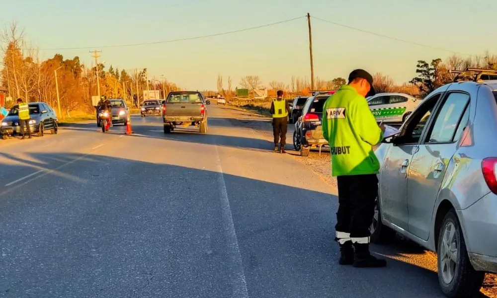 Controles vehiculares en  Chubut