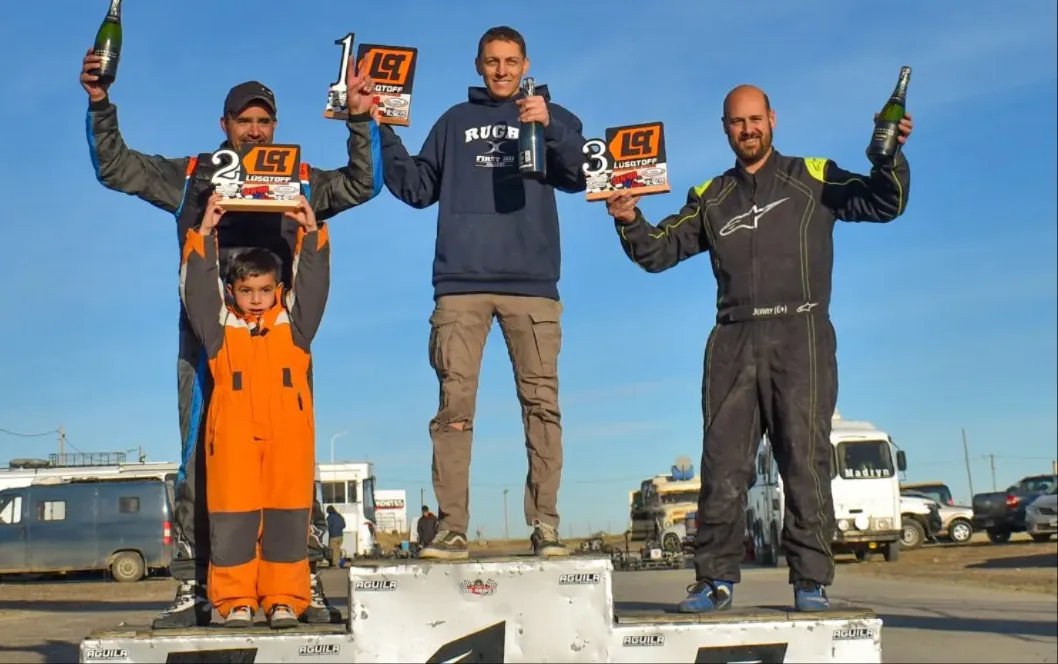 Karting Senior final podio