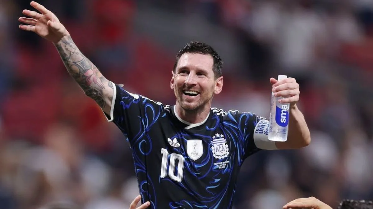 Messi. Foto AFA - Selección Argentina.