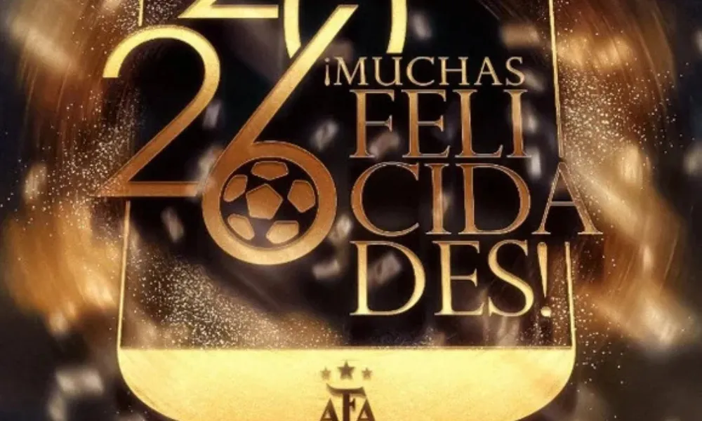 saludo de fin de año AFA