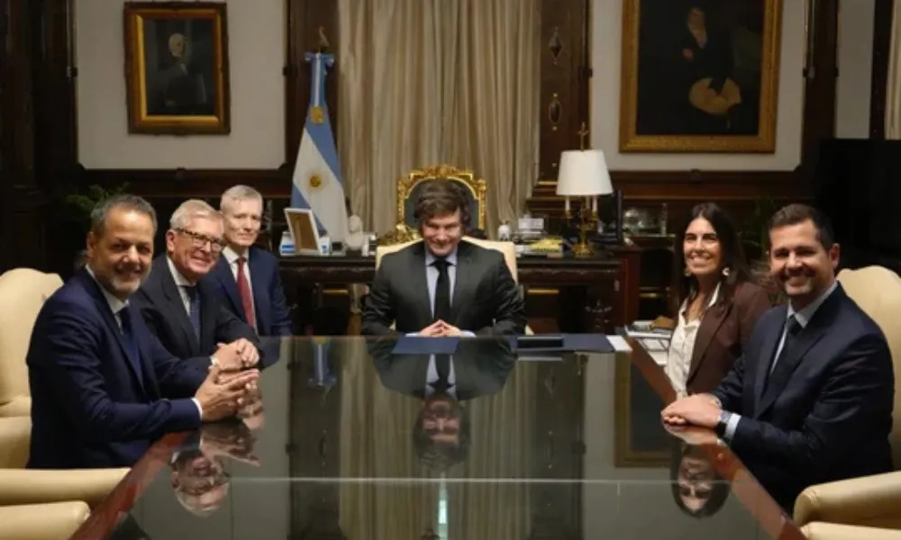 Reunión en Casa Rosada