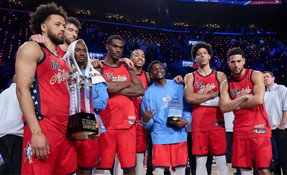 El USA Stars arrasó 47-21 en la final del show de la NBA 2026.