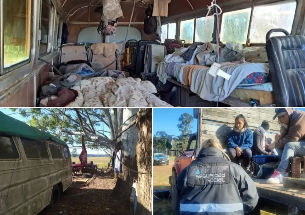 Explotación laboral en una finca de cítricos en Corrientes