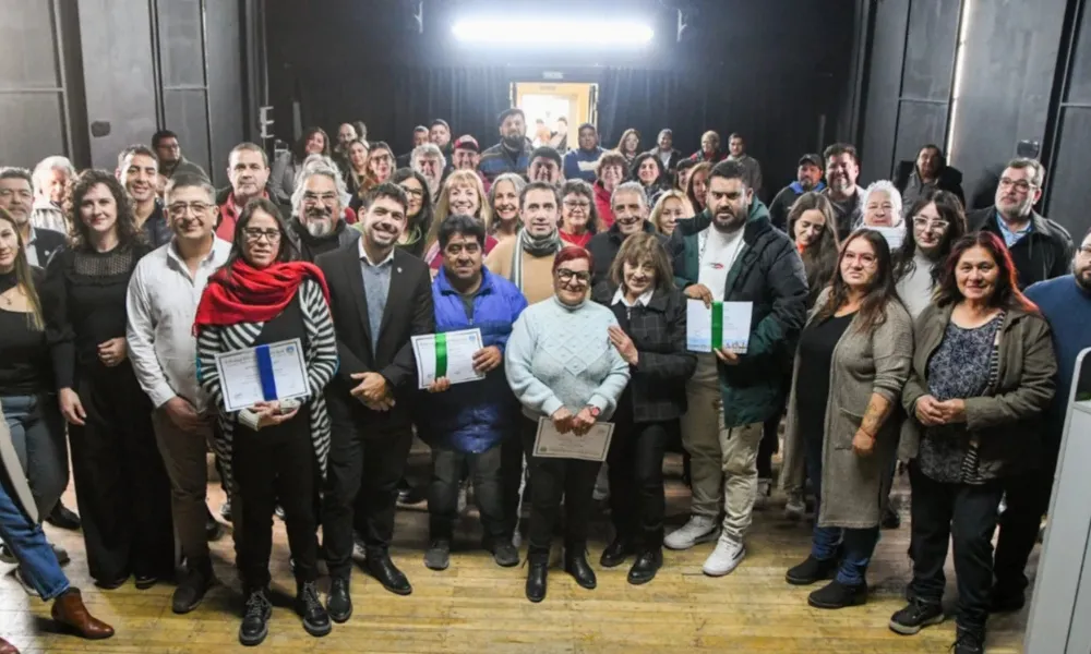 Asunción de autoridades vecinales