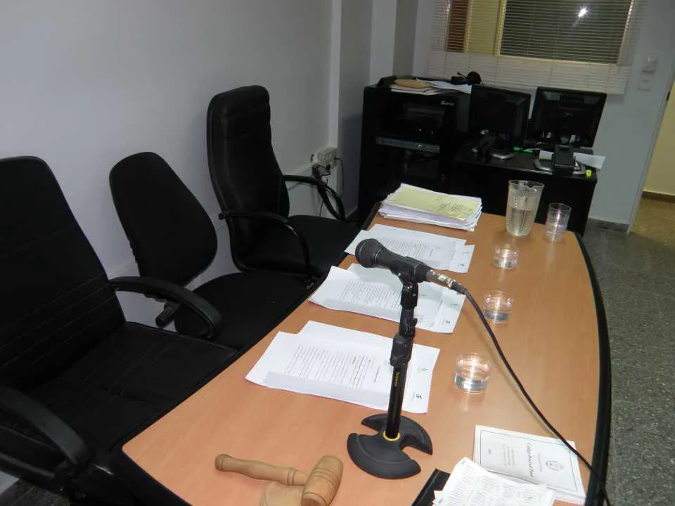 Sala de audiencias Trelew