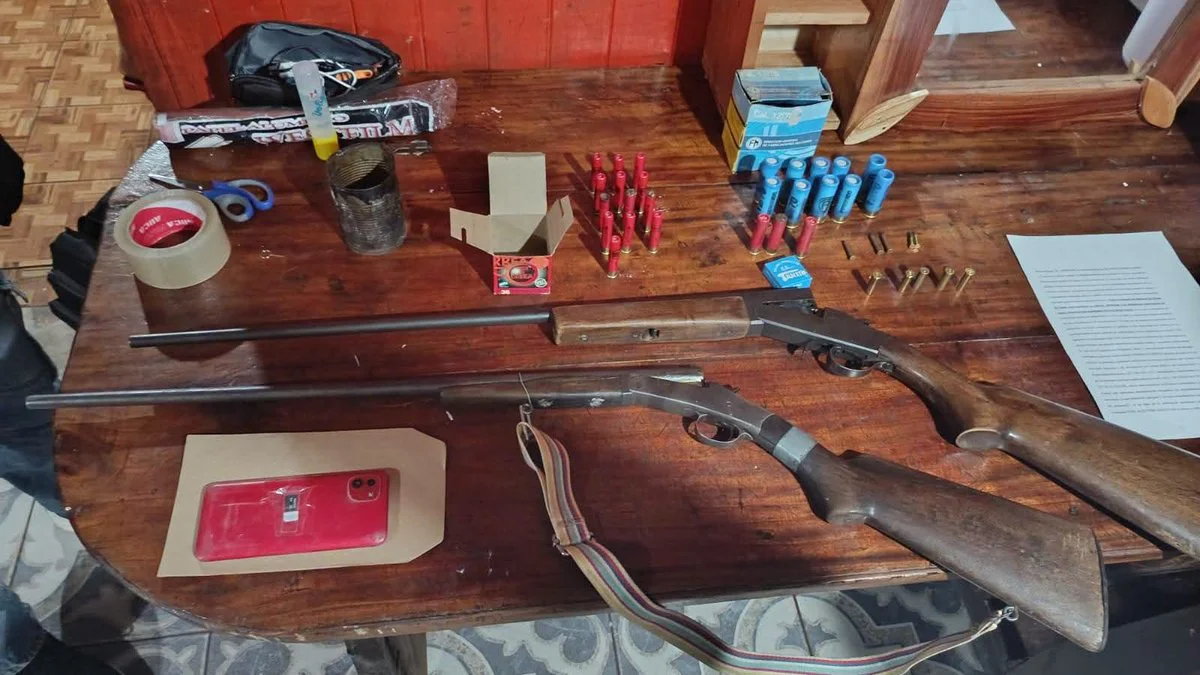 Desmantelan negocio de armas