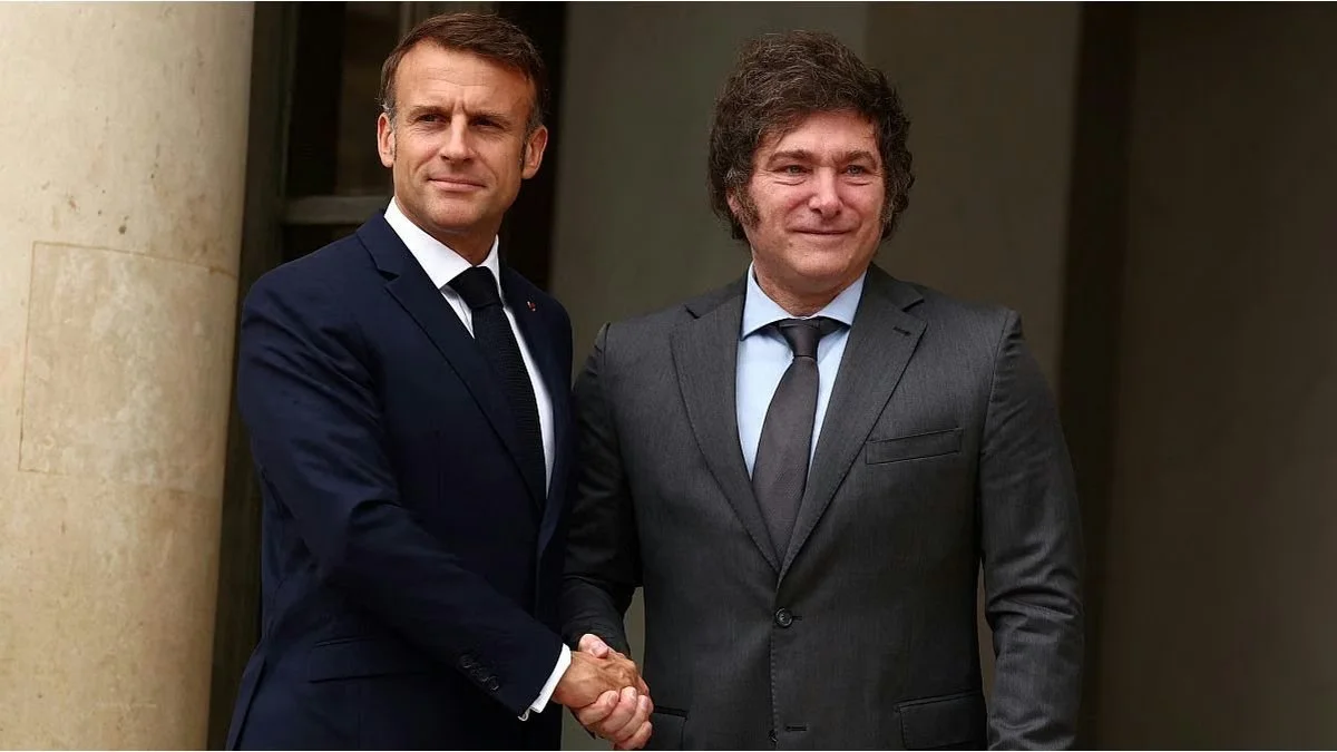 Macron y Milei