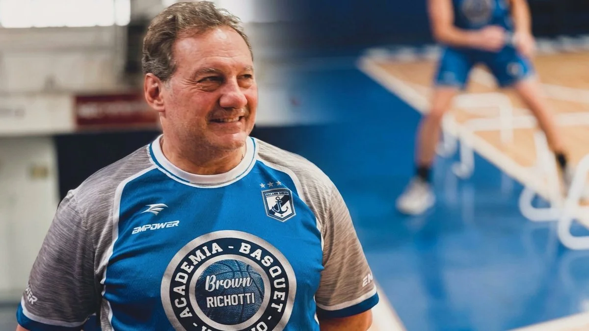 Marcelo Richotti. Foto Redes Basquet Guillermo Brown.
