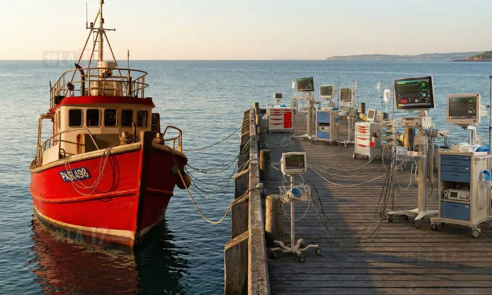 Pesca en crisis imagen ilustrativa generada por LA17