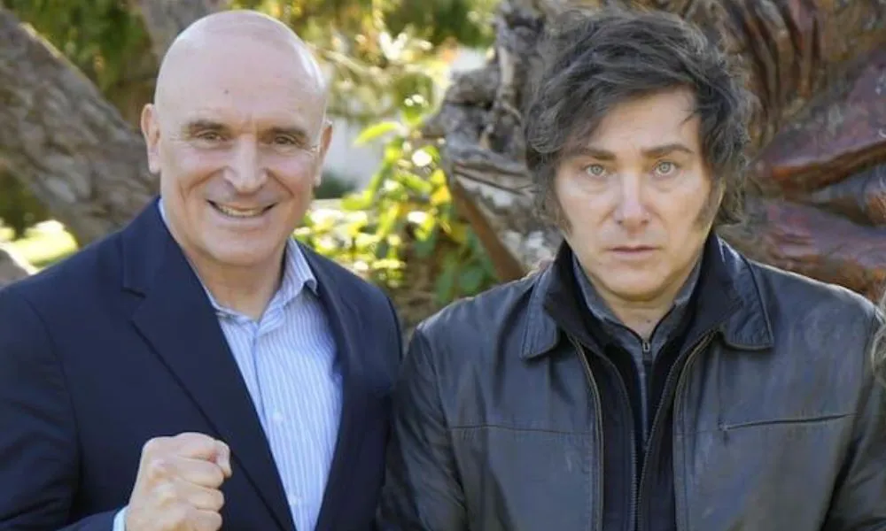 Espert junto a Javier Milei