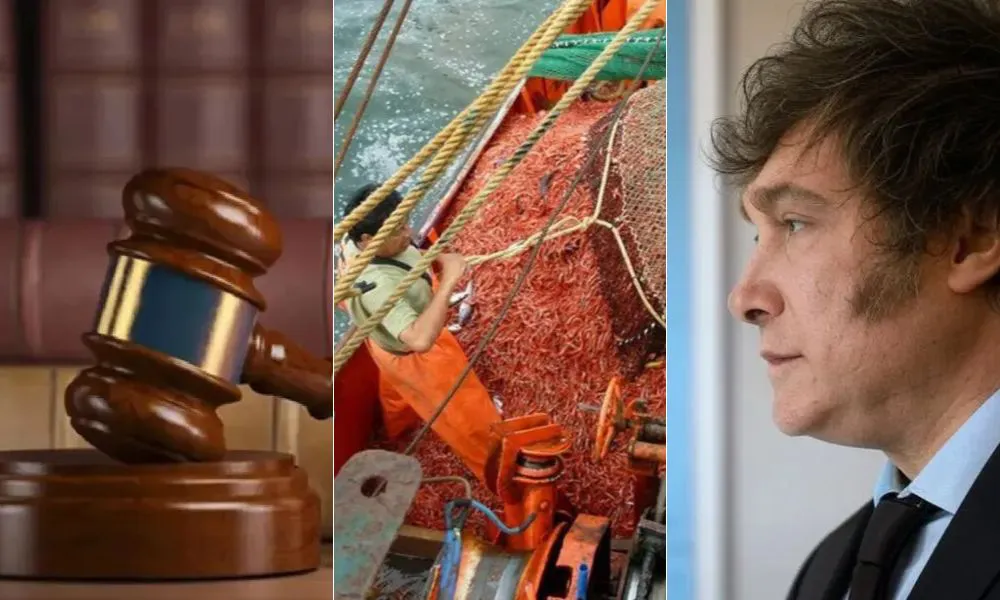 Justicia Milei y pesca