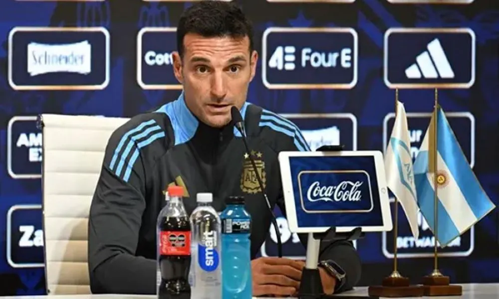 El DT de la Selección Argentina detalló su reunión con Messi.