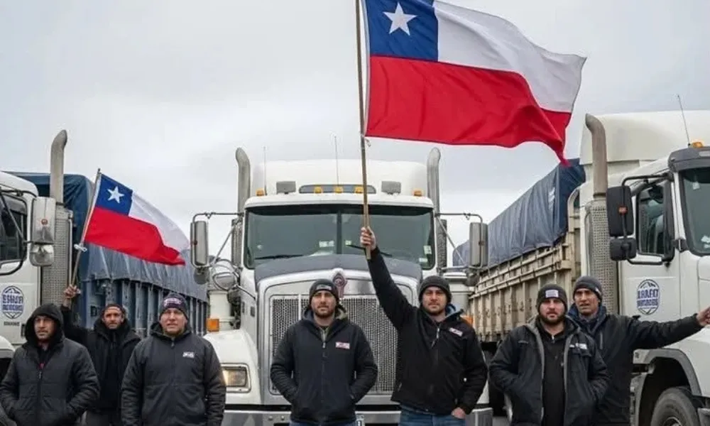 Transportistas chilenos