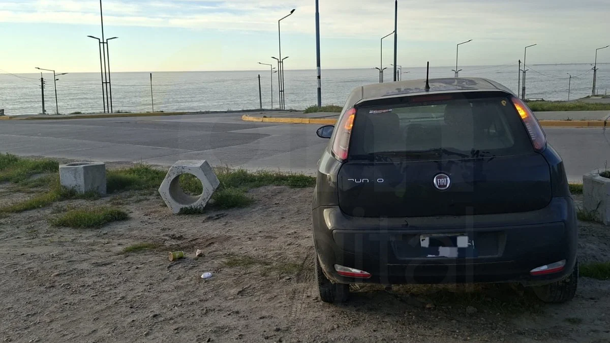 Choque en Comodoro. Foto Del Mar Digital