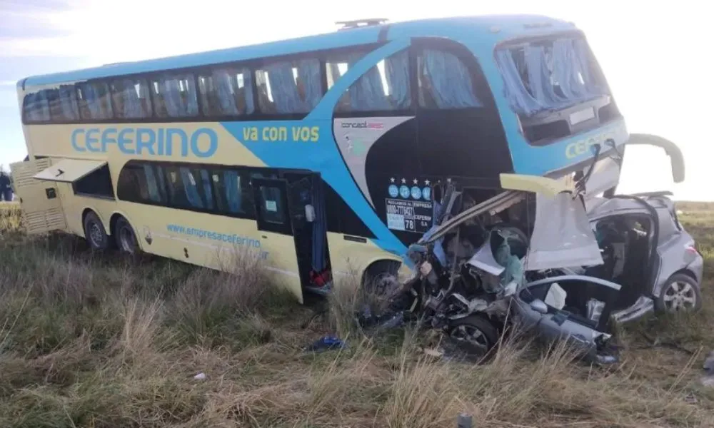 Tragedia en la ruta Pedro Luro foto Infoluro