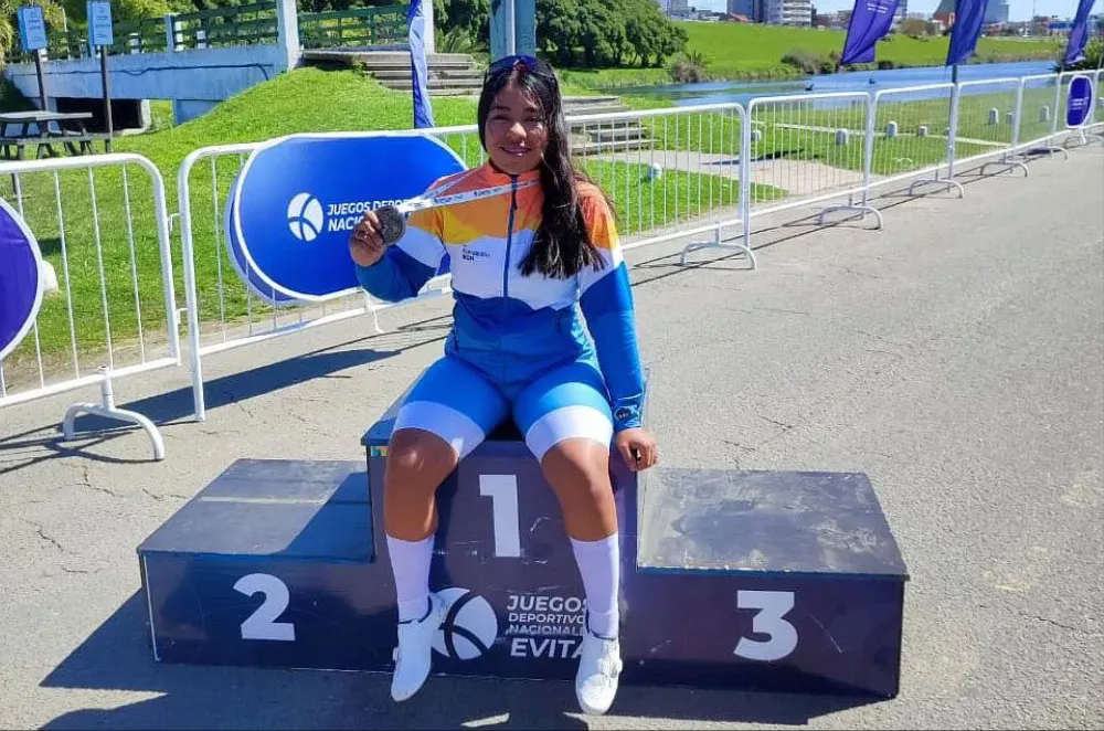Xiomara Barrera ganó el oro en contrarreloj individual