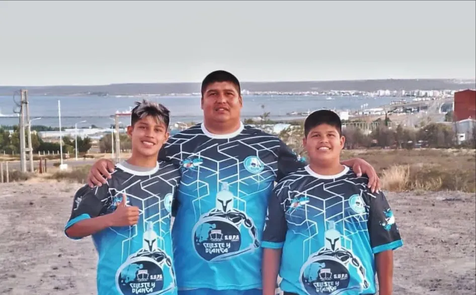 Daniel Ramos piloto del Safari Regional de Río Negro